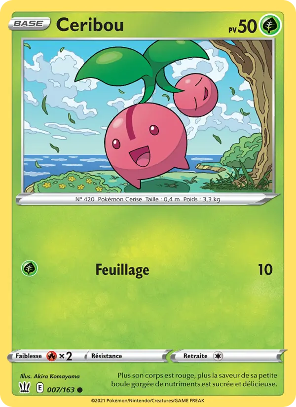 Ceribou – carte Pokémon TCG Commune n°7