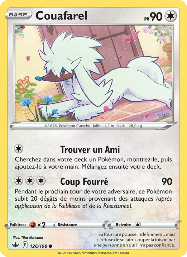 Couafarel – carte Pokémon TCG Commune n°126