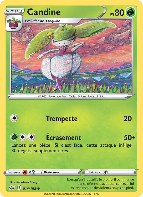 Candine – carte Pokémon TCG Peu Commune n°14