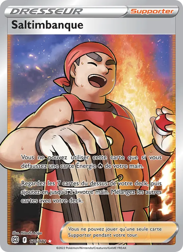 Saltimbanque – carte Pokémon TCG Ultra Rare n°170