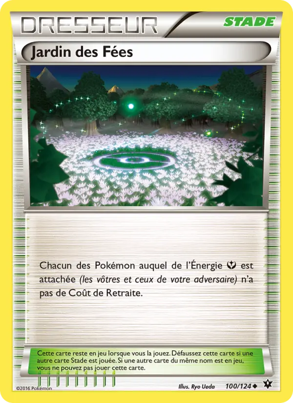 Jardin des Fées – carte Pokémon TCG Peu Commune n°100