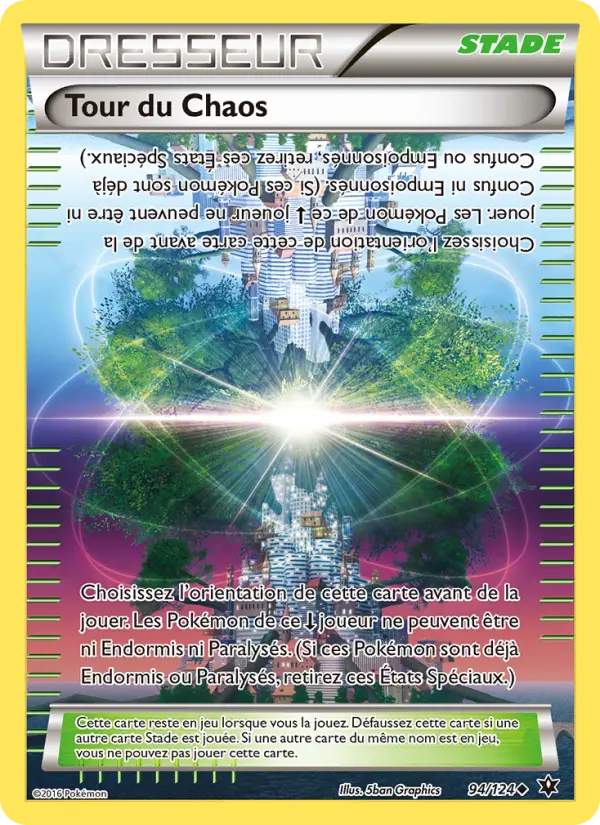 Tour du Chaos – carte Pokémon TCG Peu Commune n°94