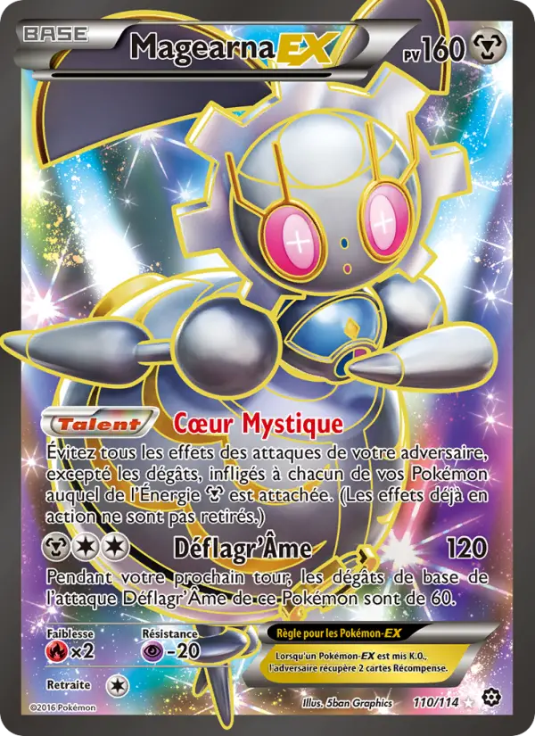 Magearna EX – carte Pokémon TCG Ultra Rare n°110