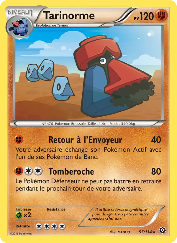 Tarinorme – carte Pokémon TCG Rare n°55