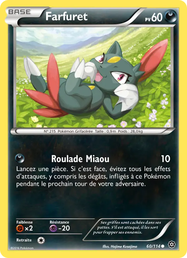 Farfuret – carte Pokémon TCG Commune n°60