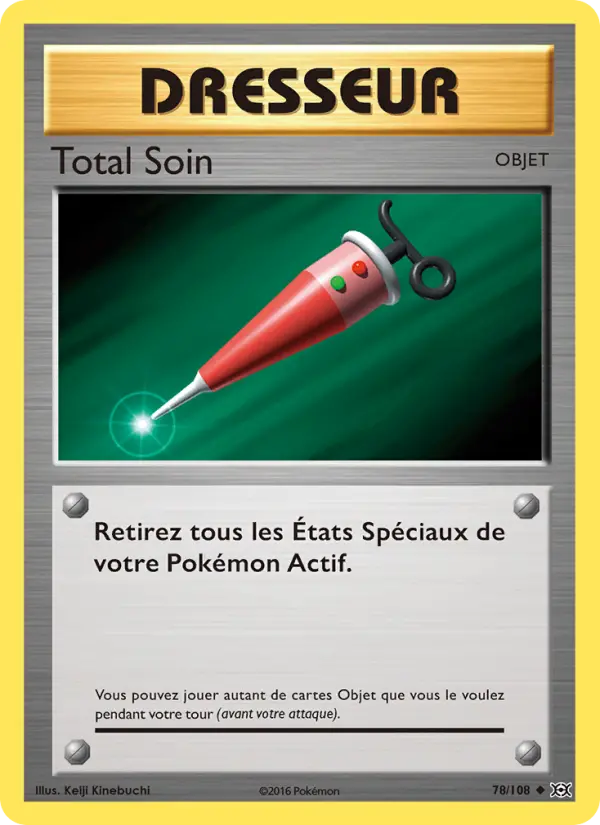 Total Soin – carte Pokémon TCG Peu Commune n°78