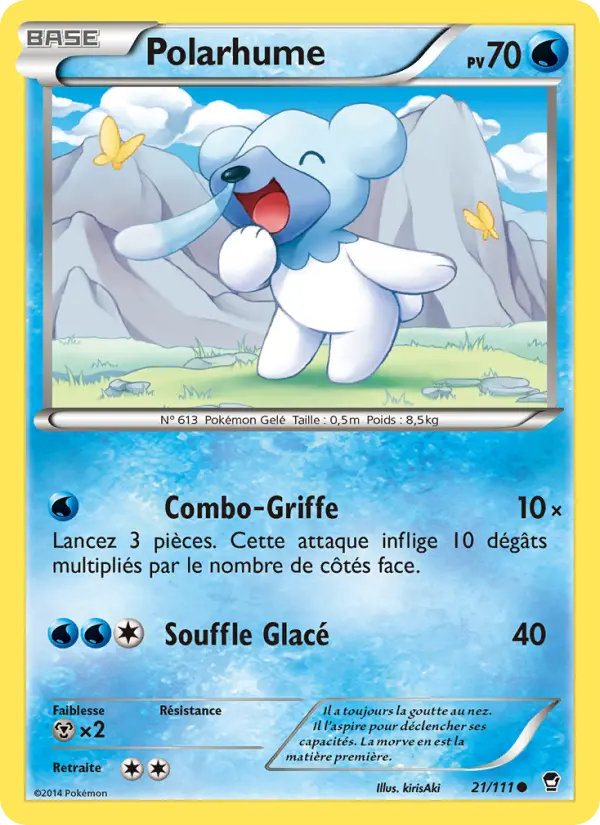 Polarhume – carte Pokémon TCG Commune n°21