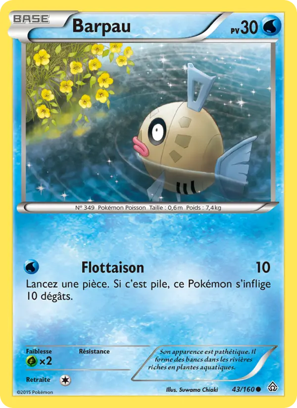 Barpau – carte Pokémon TCG Commune n°43