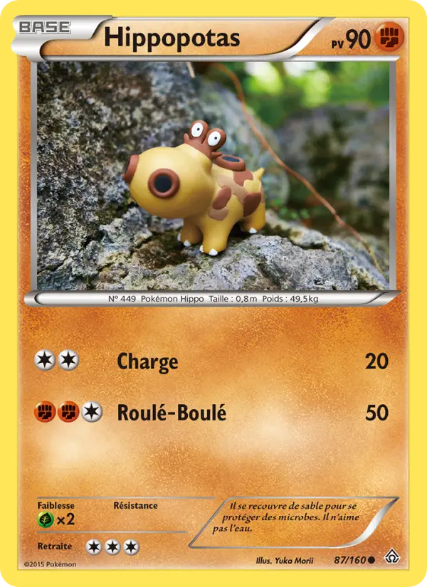 Hippopotas – carte Pokémon TCG Commune n°87
