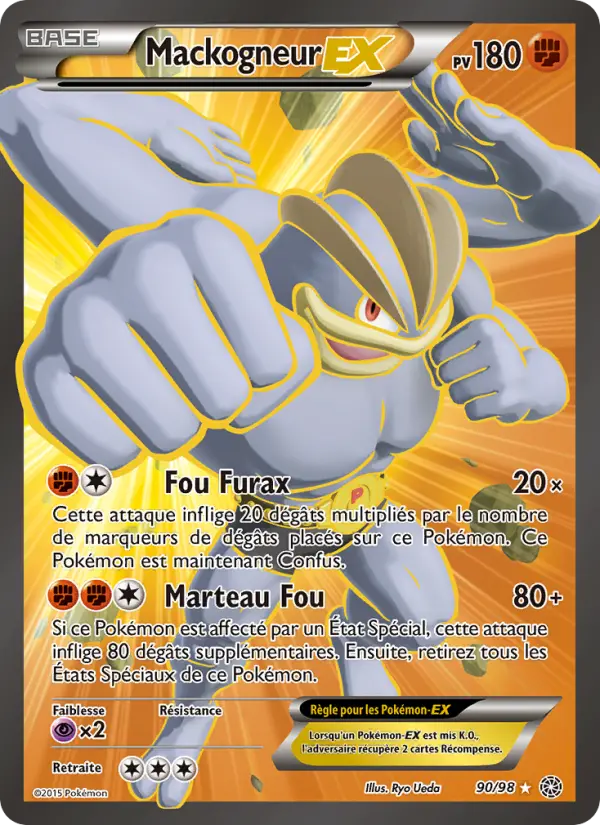 Mackogneur EX – carte Pokémon TCG Ultra Rare n°90