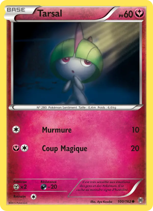Tarsal – carte Pokémon TCG Commune n°100