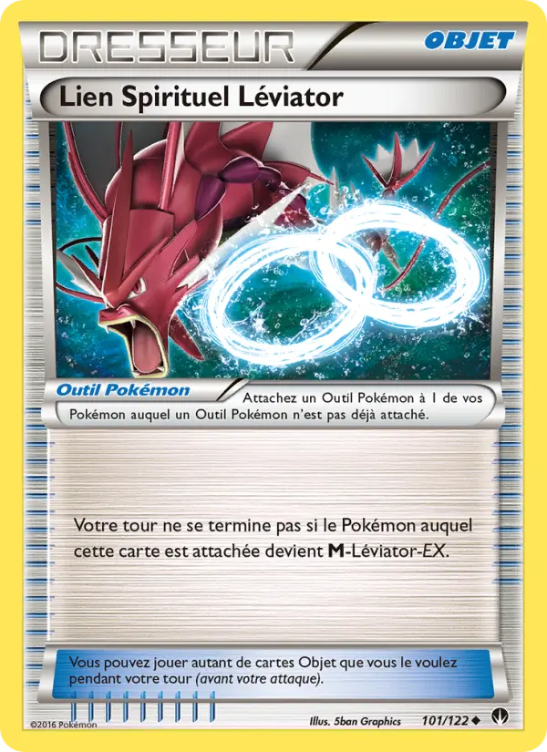 Lien Spirituel Léviator – carte Pokémon TCG Peu Commune n°101